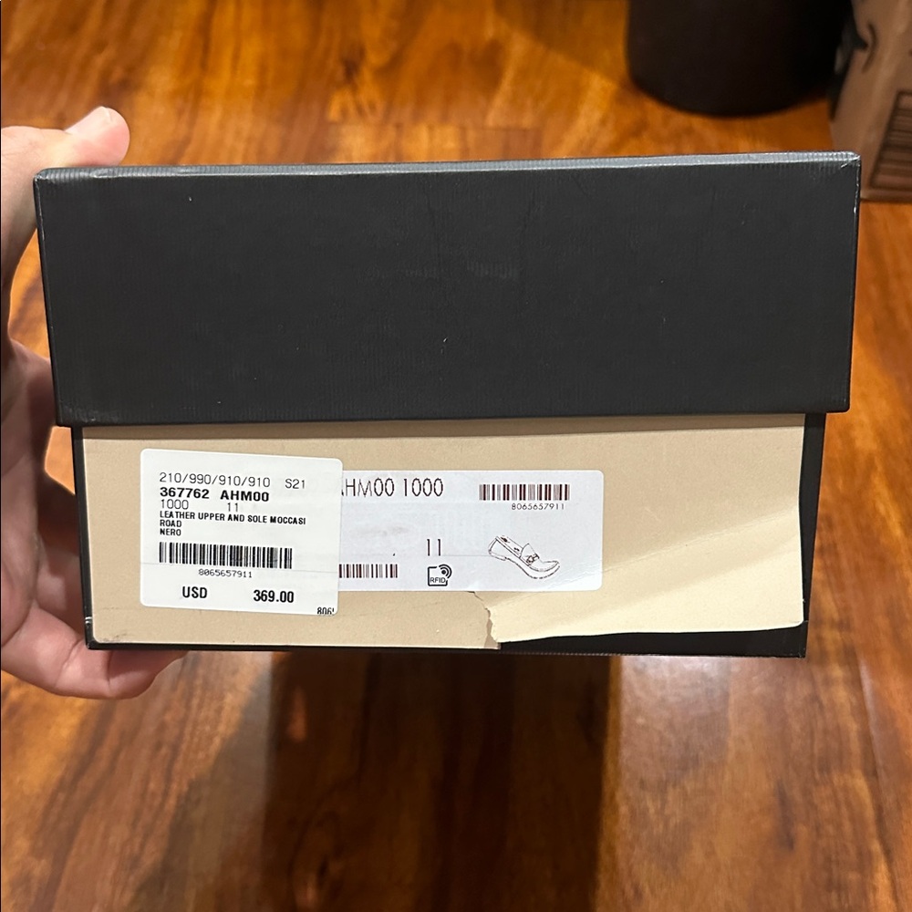 Gucci Black Leather Men's Loafers - Picture 6 of 7